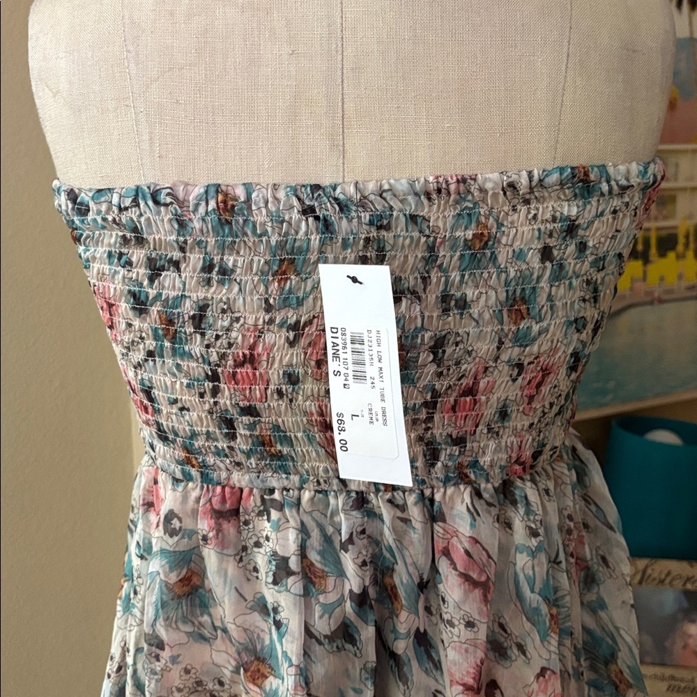 Aakaa High Low Tube Dress NWT - Picture 7 of 11